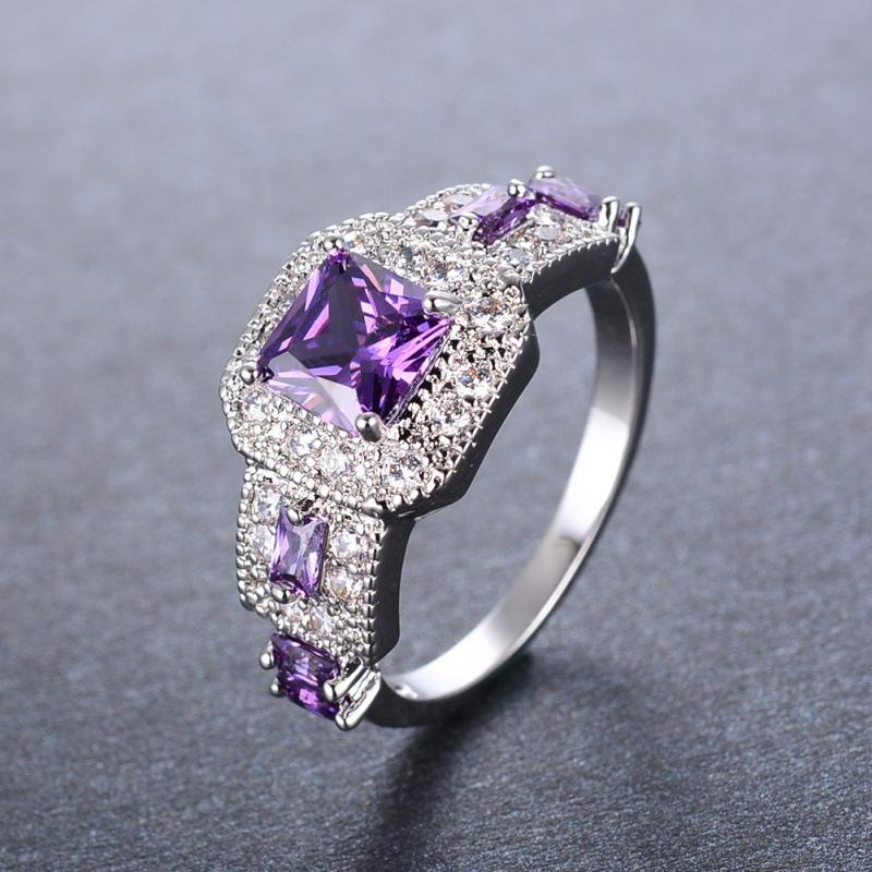 Platform Shi Exquisite Ring, Simple Style