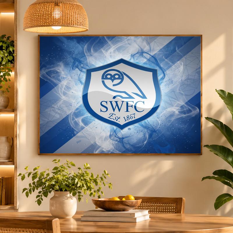 5D Diamond Painting Sheffield Wednesday DIY Full Drill Diamond Art Kit Home Decoration