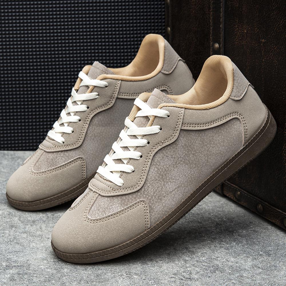 2025 Damen Retro Deutscher Trainer Weiß Dicksohlige Lässige Sneaker