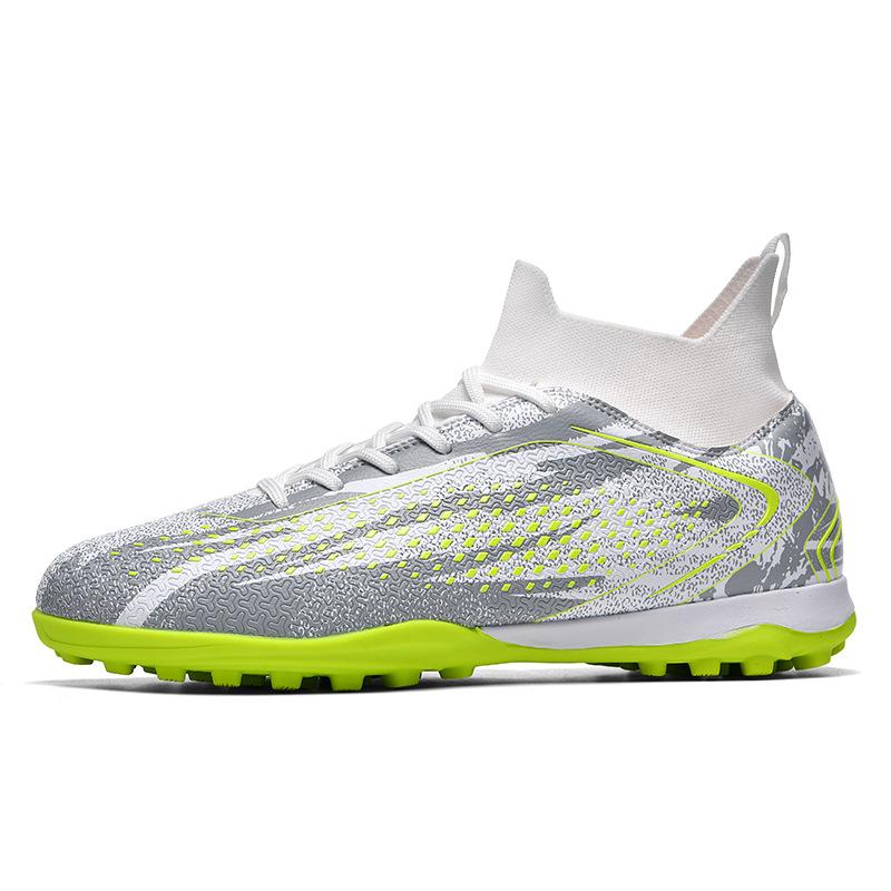 New football shoes outdoor spikes high top game comfortable grass teen