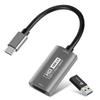 GUERMOK Video Capture Board, USB 3.0 HDMI To USBC Video Capture, 4K 1080P60 Capture Device for Game Live Streaming and Video Recording, Compatible Wit