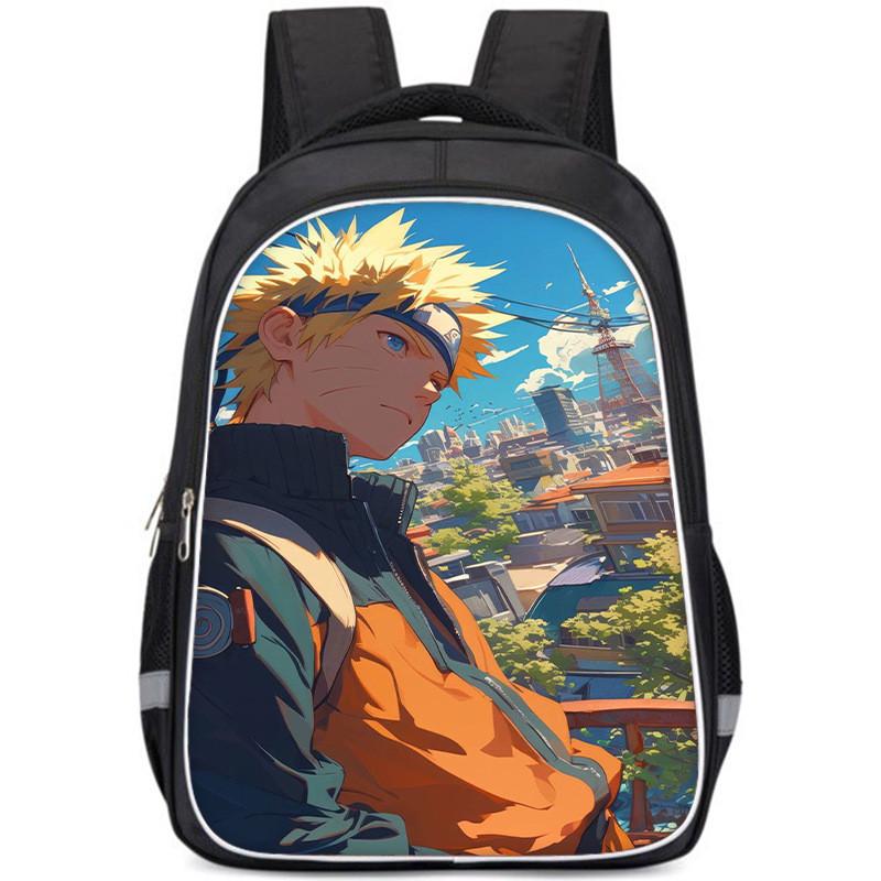 Naruto Large Capacity 3d Backpack Lightweight Burden-reducing School Bag For Kids