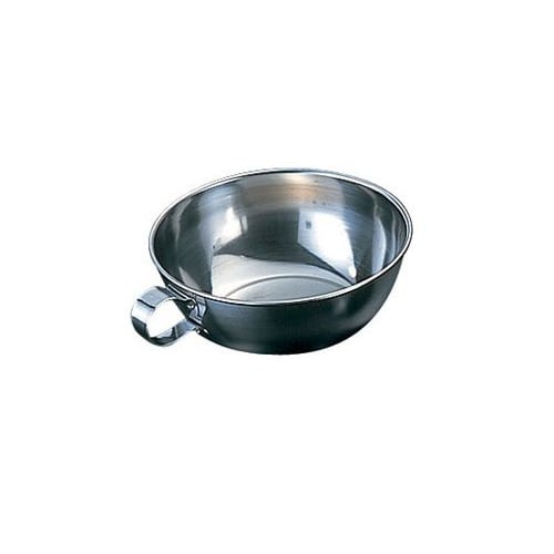 Takahiro Okonomiyaki Cup, Extra Large (Riveted), 18-0 Stainless Steel, Japan, GKT02004