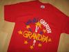 World's Greatest Grandpa Tee - Vintage 1980's Retro USA Cotton Red T Shirt Med