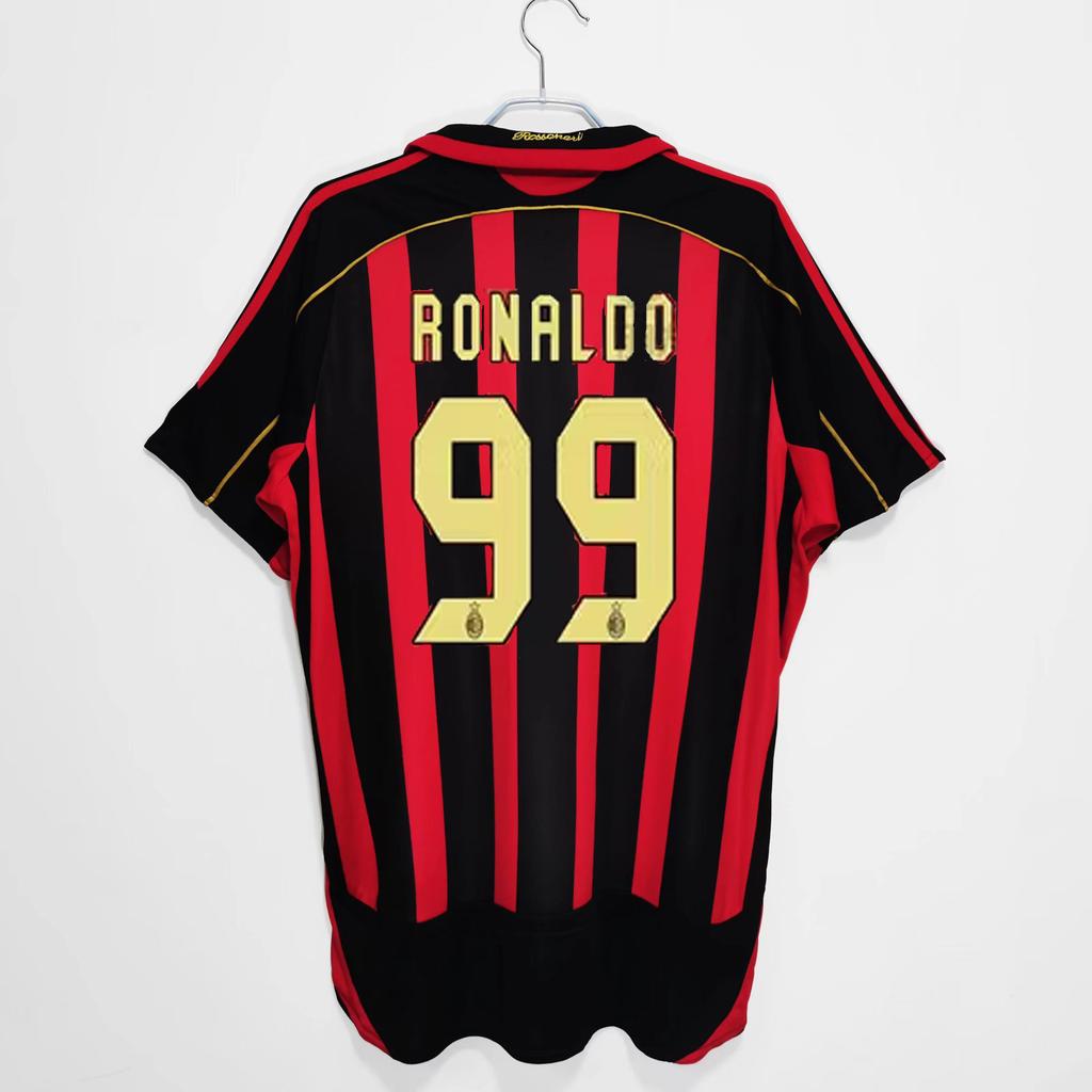 Riyadh Crescent AC Milan Carcaronaldo England Brazil World Cup retro jersey, one generation