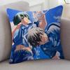 Anime Blue Lock Pillow Case Soft Double Sided Print Sofa Cushion Cover Throw Pillow Covers