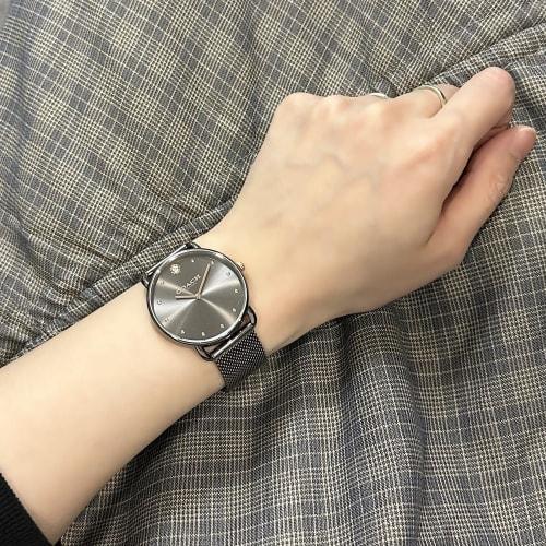 Coach Women's Unisex Elliot Watch with Gray Stainless Steel Bracelet (14504210)