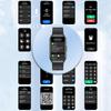 New Smart Watch Bluetooth Calling Heart Rate Blood Oxygen&Sleep Monitoring Flashlight IP68 Waterproof  Voice Assistant Men Women Smartwatch HW12