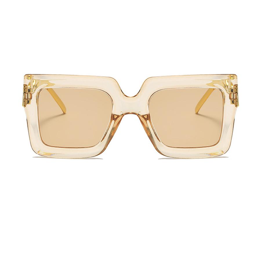 Fashion Big Frame Sunglasses Vintage Rectangular Glasses Outdoor Tours For Women Uv Protection Uv400 Sunglasses