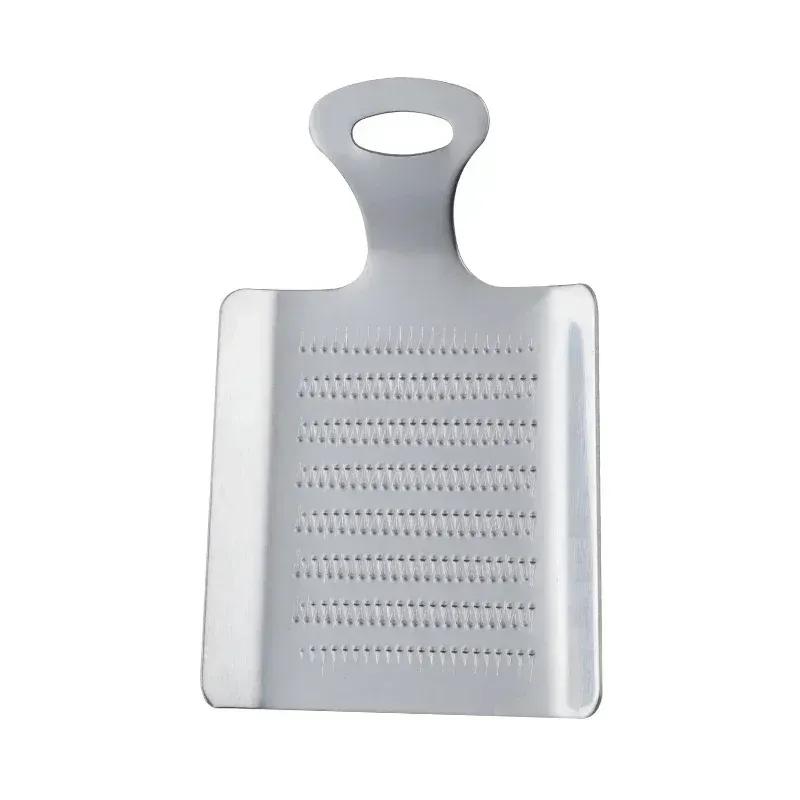 NEW 1PC Ginger Grater Wasabi Grater Crusher Stainless Steel Garlic Grinder Kitchen Fruit Presser Vegetables Ginger Grinding Tool