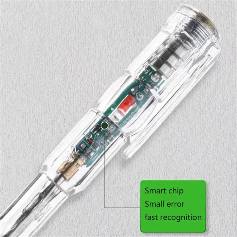 Intelligent Induction Test Pencil With LDE Electrical Screwdriver Indicator Voltage Tester Pen