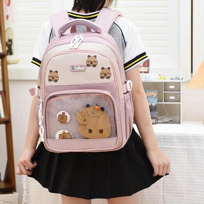 New High-value, Fresh, Sweet and Cute Cartoon Backpack Children's Level 1-3 Student Backpack