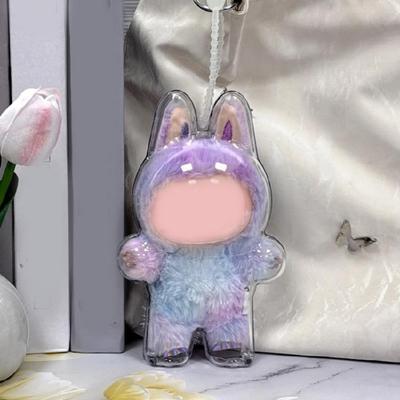 Clear Display Cover for 3rd Plush Figure Doll Hanging Plush Doll Case Model Figure Holder for Plush Doll Displaying