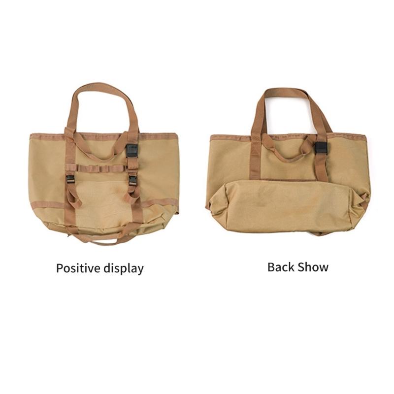 Camping Storage Bag with Handles Tacticaly Utility Tote Bag for Outdoor Camping Travel Picnic Garage Trunk Organizers