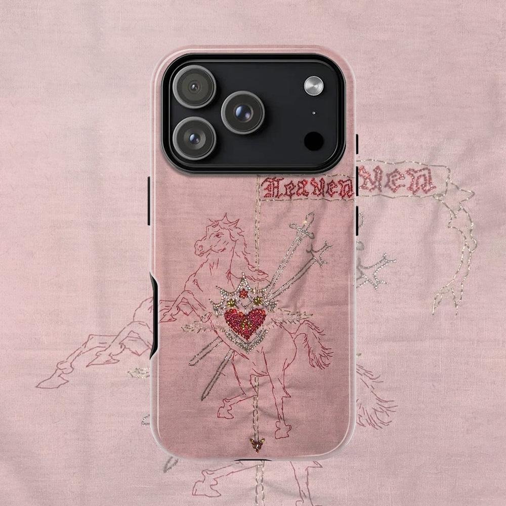 Clmj Retro Bloom Sparks Phone Case For IPhone 17 17e 16e 16 15 14 13 12 11 X XS XR 7 8 Air Pro Max Plus Double-layer Back Cover
