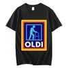 Black DBG Pink Monogram Star Accent T-Shirt Y2K Aesthetic Gothic Streetwear Oversized Cotton Tee