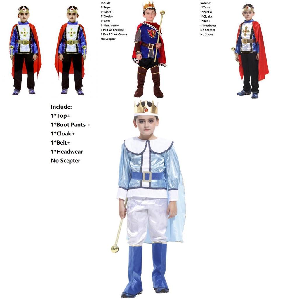 תחפושת מקסימה של הנסיך המקסים לילדים, אידיאלית למסיבות תחפושות