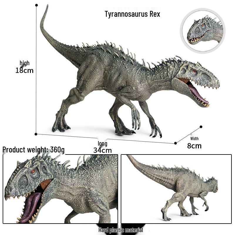 Jurassic Simulation Dinosaur Toys: Spinosaurus, Tyrannosaurus Rex, Mosasaurus