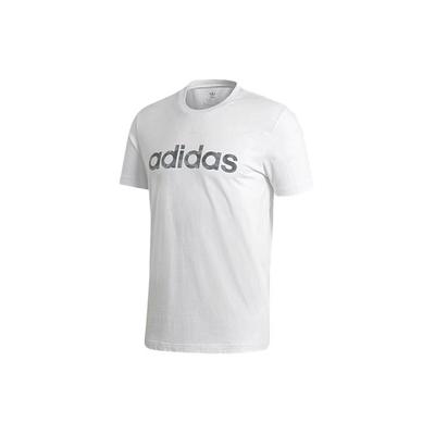 T Shirts Men's White Crew Neck Moderate Straight Fit FH6625