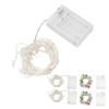 2 Sets Pentagram LED String Lights Battery Operated Fairy Star Lamp String Festival Decorations 5m