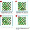 5.11in Snake And Ladder Chess Magnet Folding Portable Checkers Outdoor Leisure Puzzle Chess Set Board Games Checkers & Chess