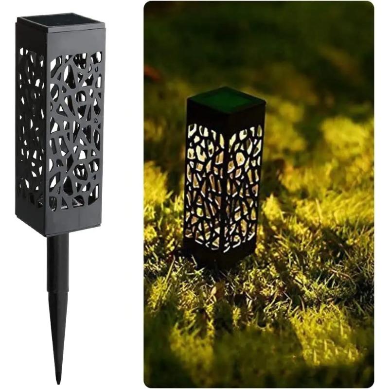 Solar Garden Light Waterproof Outdoor Lawn Lamp Garden Solar Spotlight Pathway Landscape Solar Underground Light Decor Street