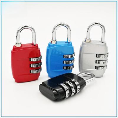 Candado de viaje para equipaje con combinación de 3 dígitos y contraseña para maleta, candado con código de metal