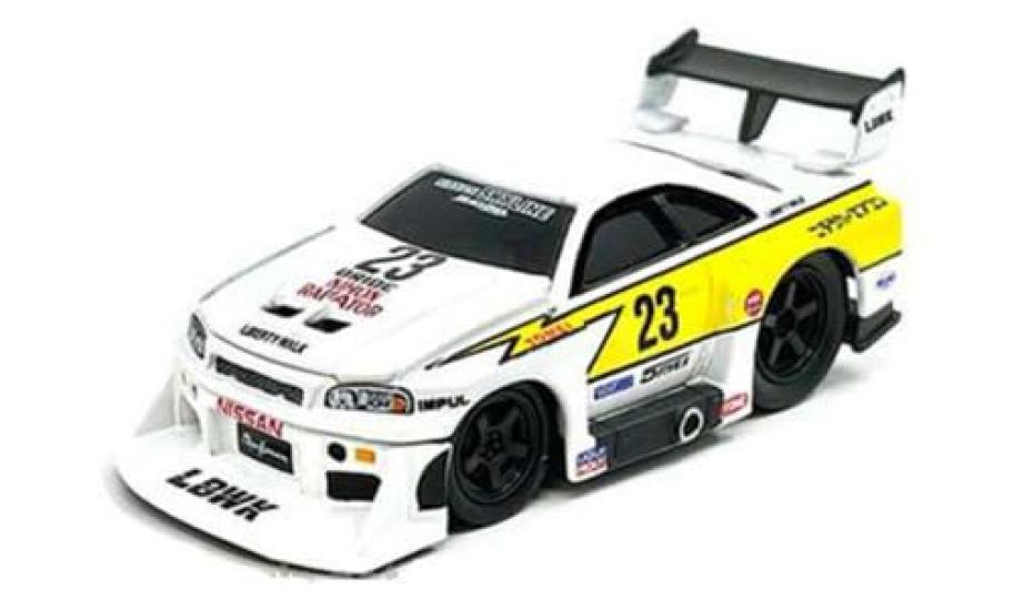 

Kyosho Maisto MM LB 1999 Skyline R34 MS15526US 1/64 GT-R No.23 W/Y (Finished Model)