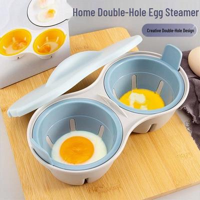 Creative Baby Food & Egg Steamer Cooker Mold - Soft-Boiled & Poached Egg Maker