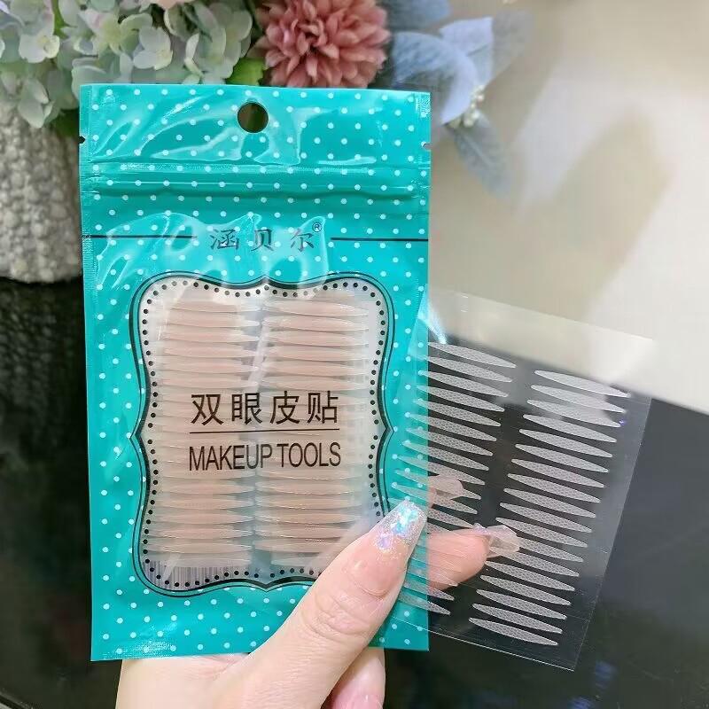 Invisible Double Eyelid Tape Self-Adhesive Transparent Eyelid Stickers Waterproof Fiber Stickers For Eyelid