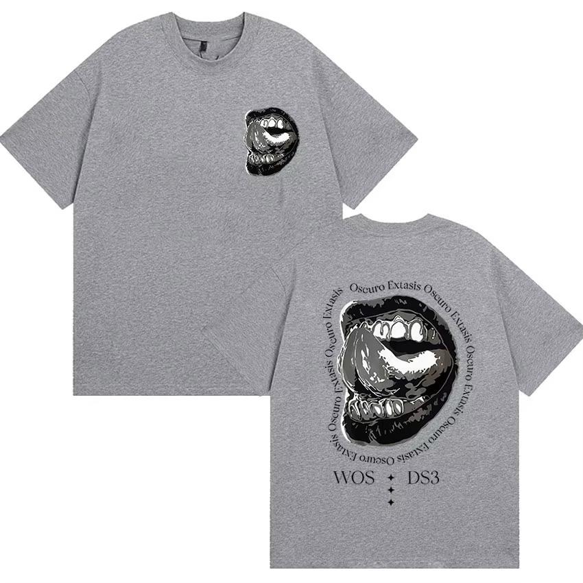 

Rapper Wos Ds3 2026 Merch Graphic Tshirt Unisex Women Pop Music Fashion Short Sleeve Tshirts Hip Hop High Quality Cotton T Shirt S