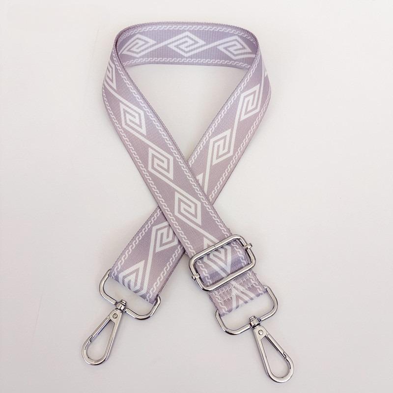 Wide Backpack Shoulder Strap Wallet Waist Pack Strap Nylon Shoulder Strap Metal Hook Adjustable Fashion Bag Parts Accessories