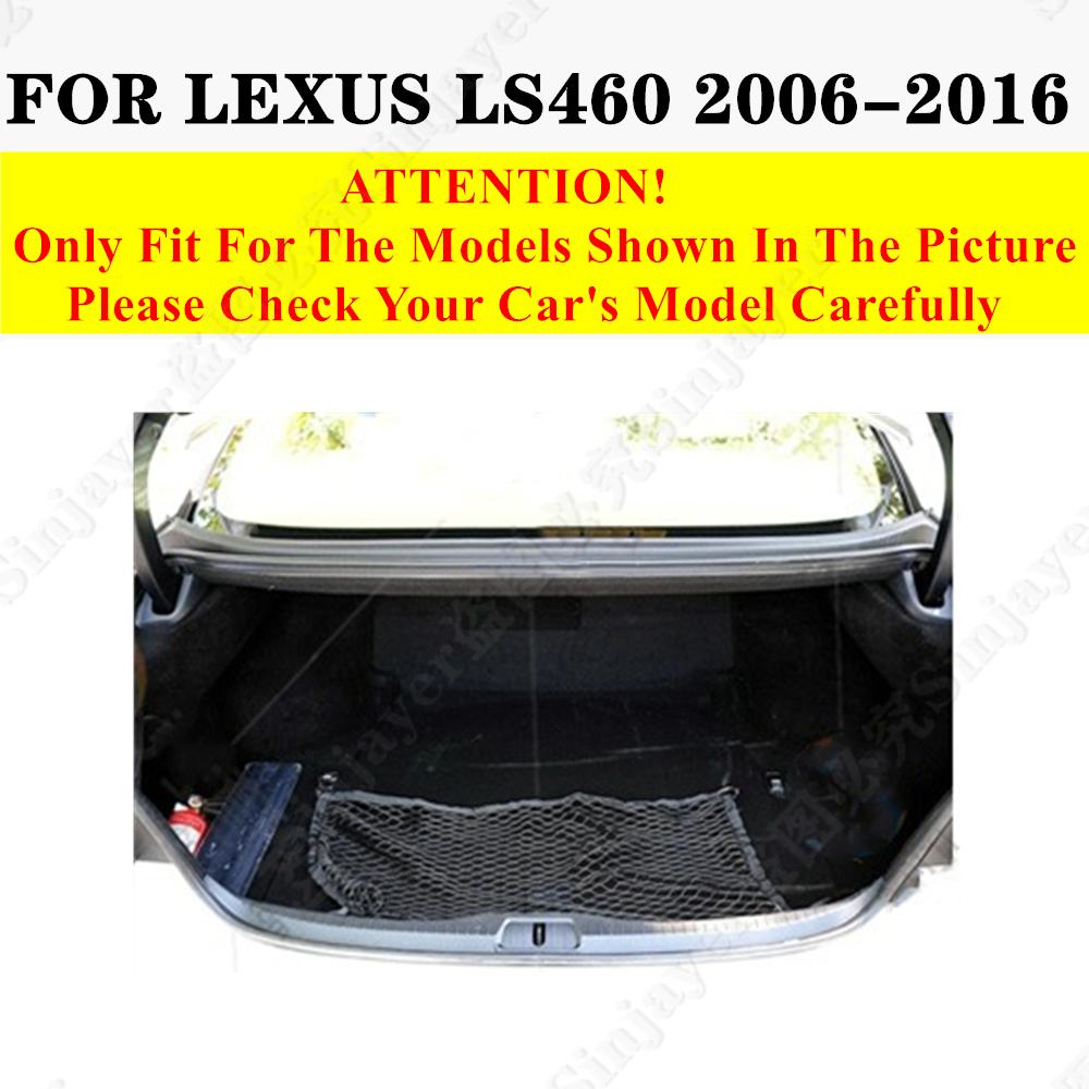 

Sinjayer автомобильный коврик в багажник, всепогодный багажник, коврик для багажа, ковер с плоской боковой крышкой для багажника LEXUS LS460 2006-2016 Wine Red