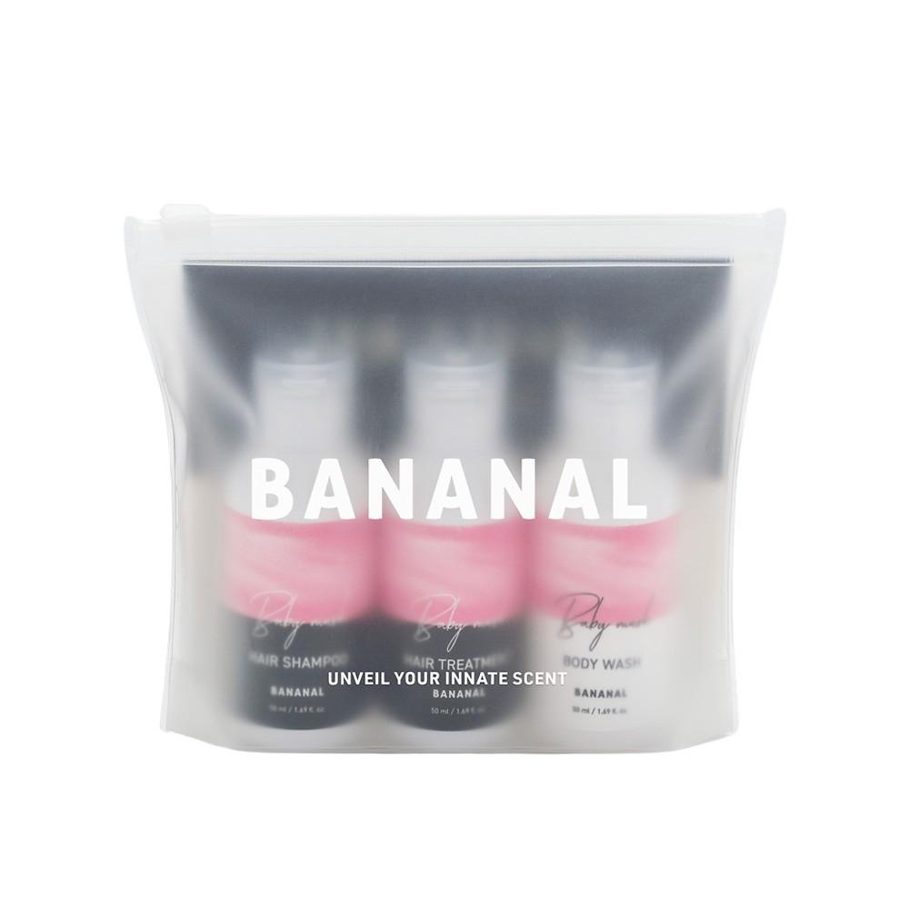 

Bananal Банан Парфюмированный спрей для тела и волос Дорожный набор Baby Musk