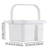 Brush Cleaner, Cleaning Pot, Portable And Multipurpose with Hole for Holder Dipping