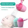 Baby Shampoo Cup Cute Cartoon Bear Toddle Shower Spoons Multifunction Kids Toothbrush Cup Shower Head Washing Hair Cup Bath Tool