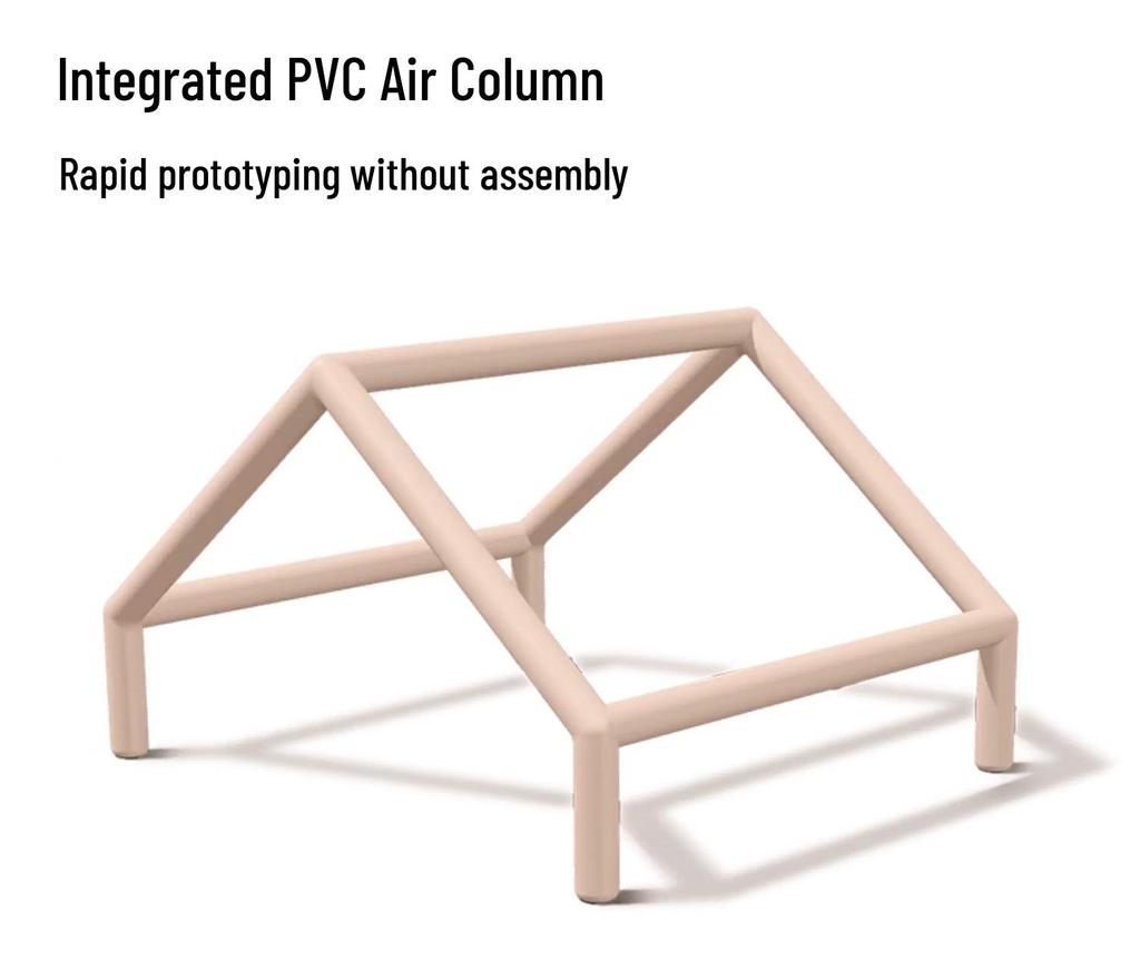Tragbares Sternenhimmel-Aufblaszelt - Regen- und winddichte Campingausrüstung