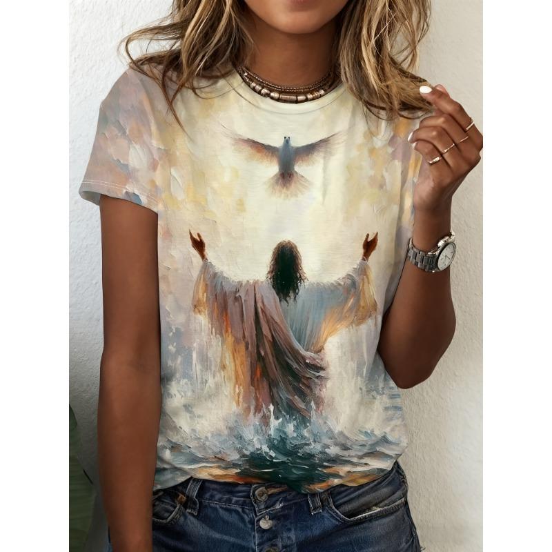 Women s round neck T-shirt S