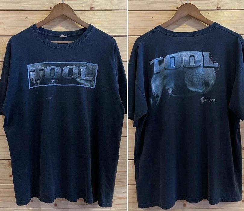 00s TOOL Schism 2 side Black T shirt Heavy cotton Unisex Tee S