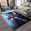 3D Cartoon UFO Robot Grendizer Anime Carpet Rug for Home Living Room Bedroom Sofa Doormat Decor,kids Area Rug Non-slip Floor Mat
