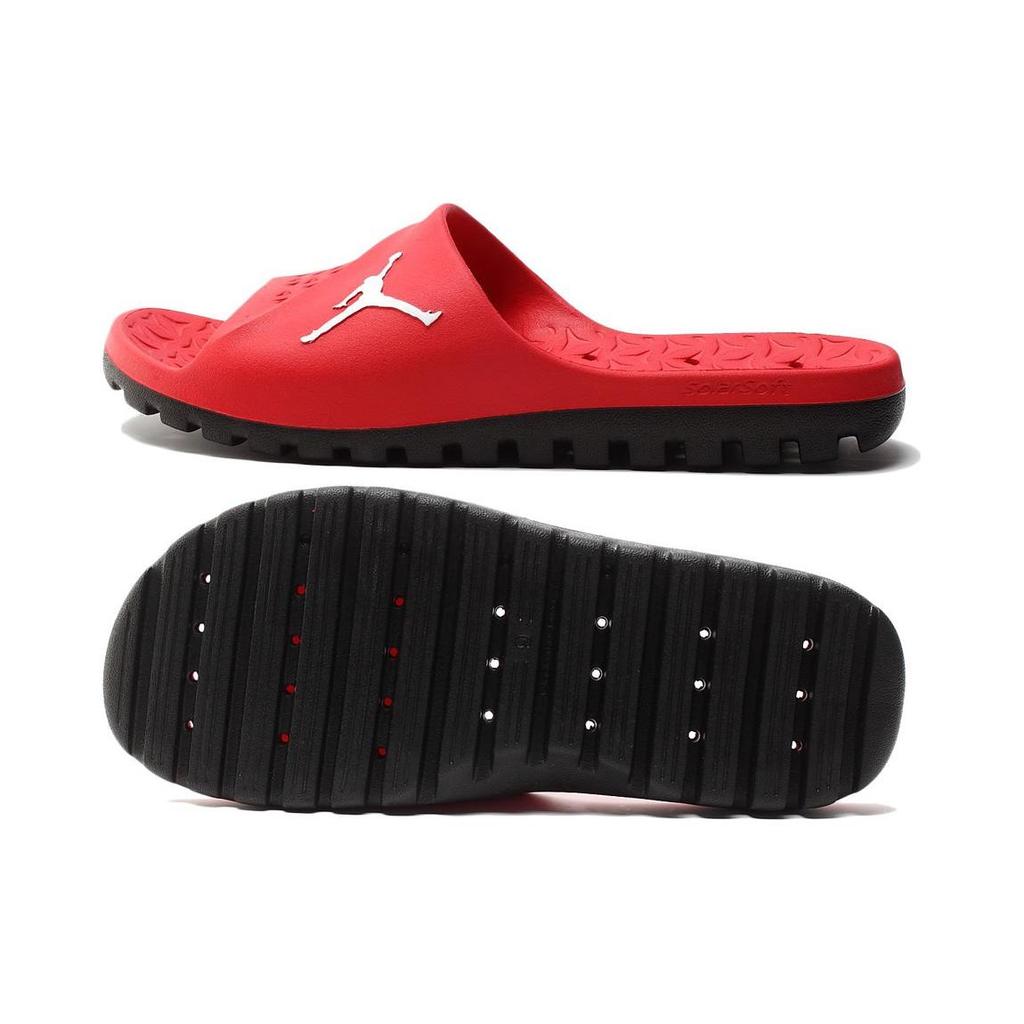 Air Jordan Jordan Super.Fly Team Slide University Red Men Sneakers White Black 716985-600