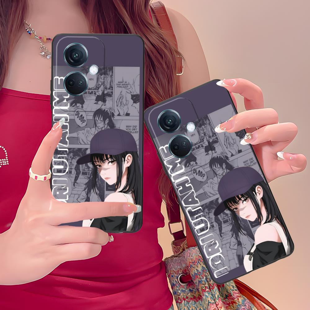 JJK Utahime Iori Matte TPU Mobile Phone Case for OPPO Reno 14 13 12 11 10 9 8 7 6 5 F T Pro 5G Colorful Printing Cover