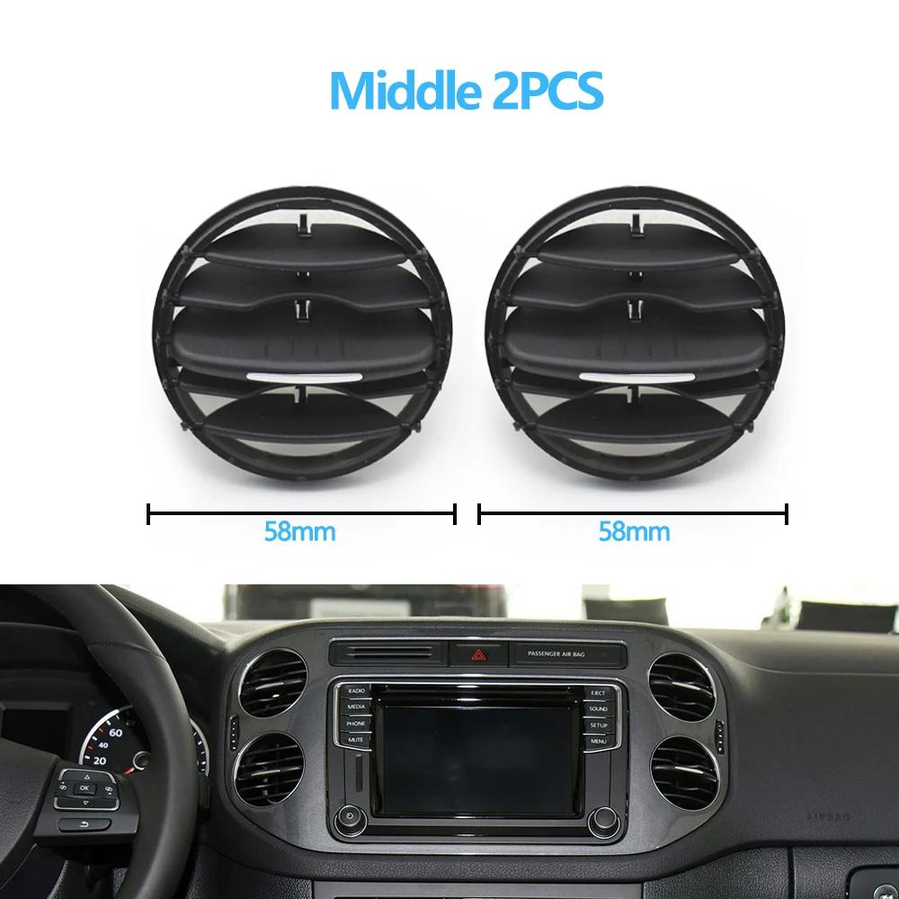 For VW Volkswagen Tiguan 2010 2011 2012 2013 2014-2017 1/2PCS Car Front Rear Air Conditioning AC Vent Grille Air Vent Cover