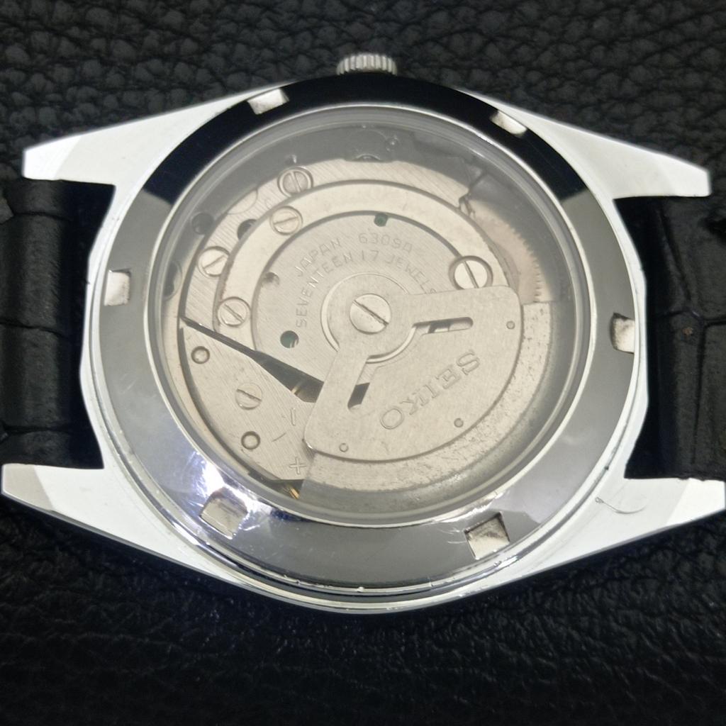 JAPAN VINTAGE REFURBISHED SEIKO 5 AUTOMATIC ROMAN FIGURE MENS WATCH a442076-1