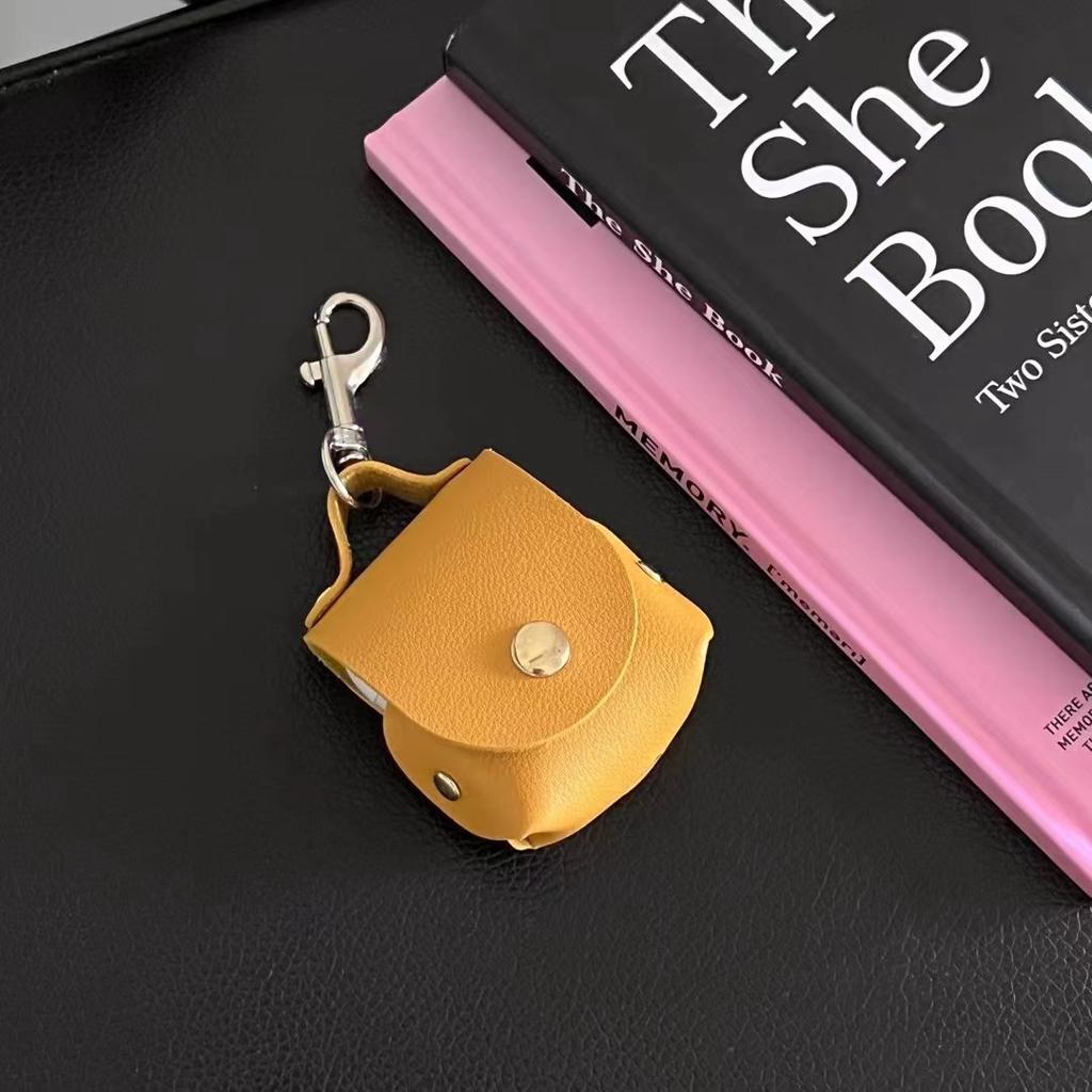 New Arrival Leather Material Anti-fall Electroplating Earphones Covers for Airpods 1 2 3 Pro Free Shipping