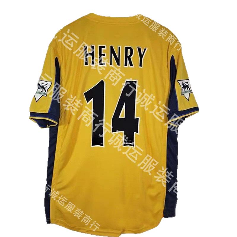 Collezione Retro Arsenal: Maglie Beckham #10, Henry #14