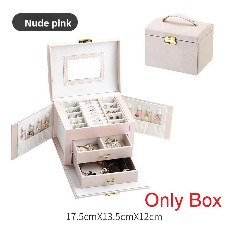 Jewelry Storage Box With Lock For Women And Gift Giving