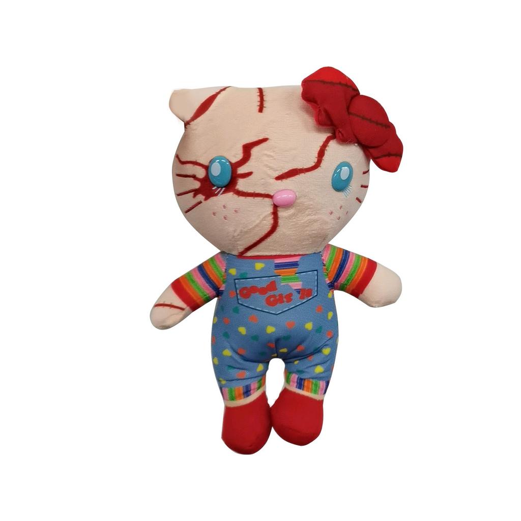 Terrifying Cat Plush Toy,Creative Decorative Decoration Toy