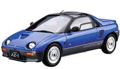 Aoshima Bunka Kyozaisha The Model Car Series Mazda PG6SA 1992 Plastic Model 1/24 No.38 AZ-1