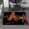 The First S-Slams-D-Dunks Floor Mat Cheaper Anti-slip Modern Living Room Balcony Printed Bedside Mats
